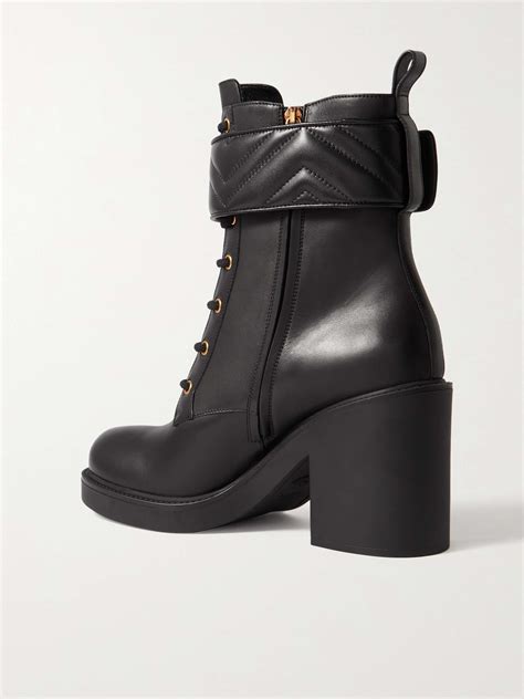 gucci studded ankle boots|gucci boots embellished.